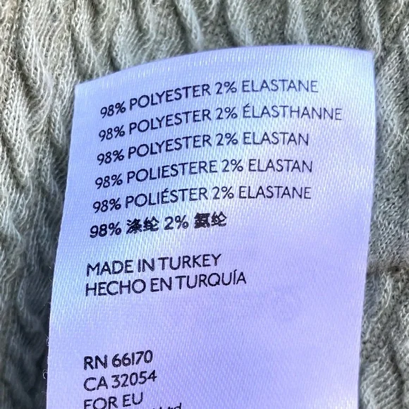 Anthropologie Arya Textured Balloon Sleeve Sage Top Sz Small - Picture 5 of 6